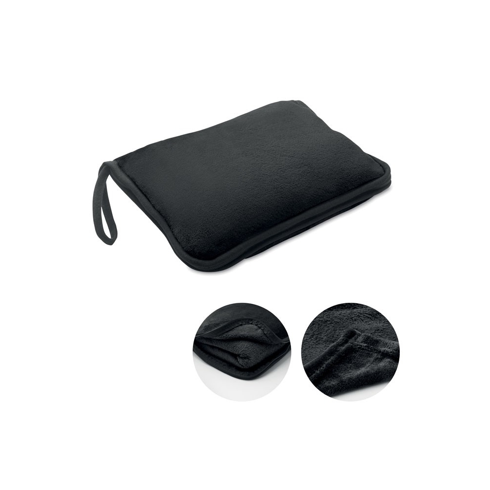 COZY 2 in 1 kelioninis flanelinis pledas ir pagalvės rinkinys