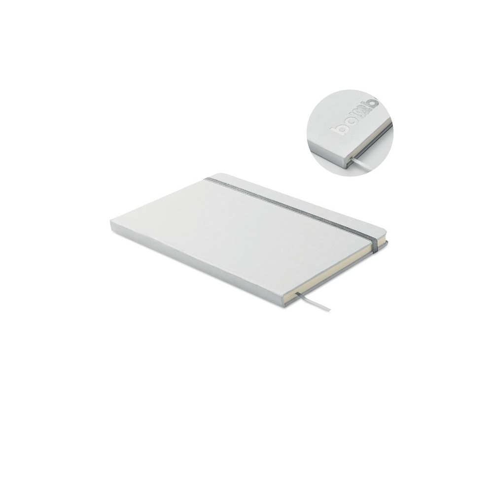 ROUTE WHITE A5 užrašų knygelė su kietu viršeliu