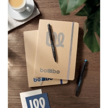 ROUTE Ekologiška A5 užrašų knygelė kietu viršeliu