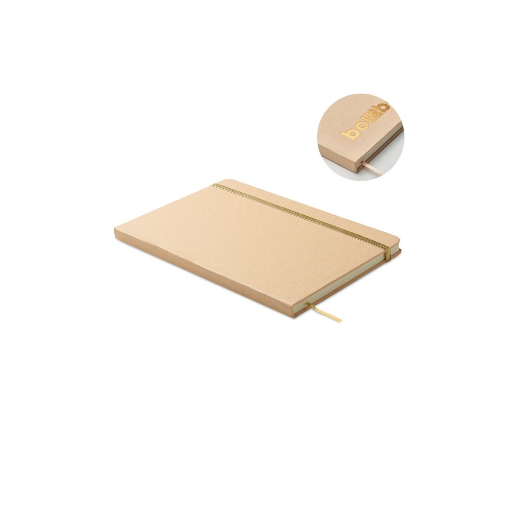 ROUTE Ekologiška A5 užrašų knygelė kietu viršeliu