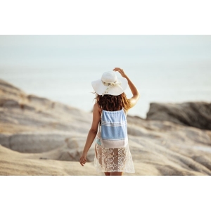 HAMMA Hamamo stiliaus paplūdimio rinkinys su maišeliu 180 g/m²