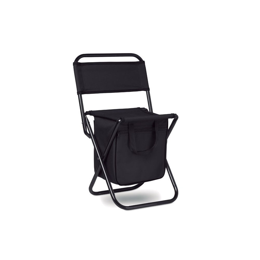 SIT & DRINK Sulankstoma kėdutė su įmontuotu šaltkrepšiu gėrimams