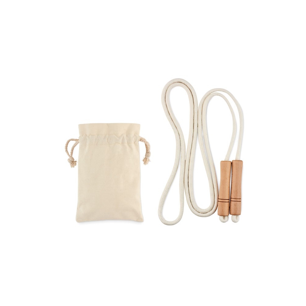 JUMP Medinė šokdynė medvilniniame maišelyje