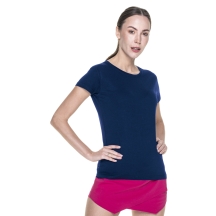 PROMOSTARS Liemenuoti moteriški marškinėliai su elastanu 180 G/M²