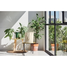 RASSA Drobinis pirkinių maišelis su ilgomis rankenomis 270 g/m²