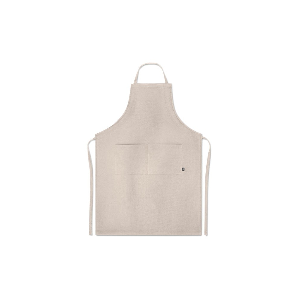 NAIMA APRON Prijuostė su priekinėmis kišenėmis iš kanapių audinio 200 g/m²