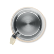 UTAH TOUCH Stiklinė gertuvė su džiuto maišeliu 500 ml