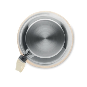 UTAH TOUCH Stiklinė gertuvė su džiuto maišeliu 500 ml