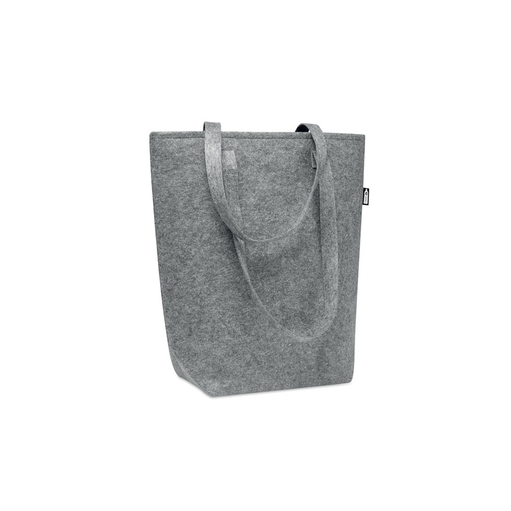 TASLO RPET veltinio pirkinių krepšys su ilgomis rankenomis