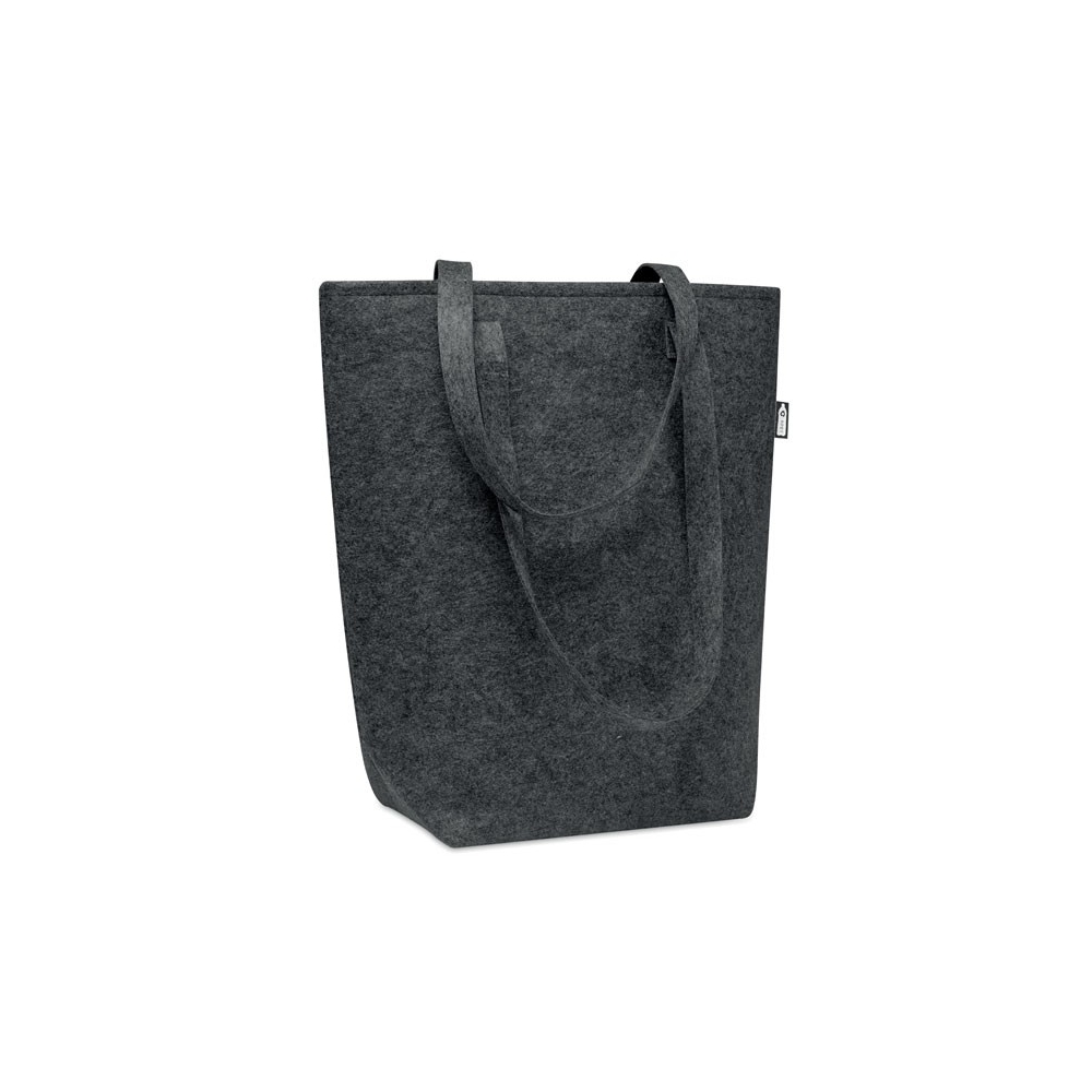 TASLO RPET veltinio pirkinių krepšys su ilgomis rankenomis