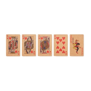 ARUBA + Perdirbto popieriaus kortų kaladė dėžutėje (54 kortos)