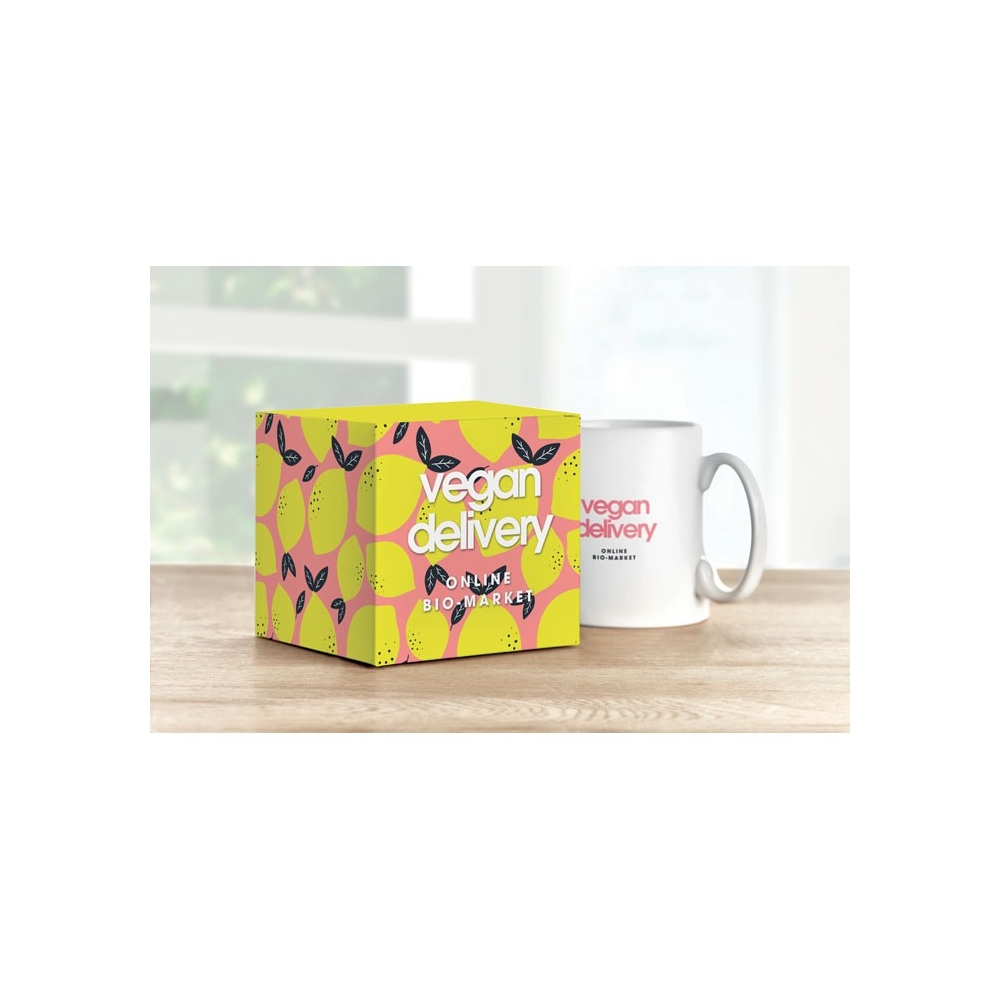 BOX Sublimacinė kartoninė dovanų dėžutė puodeliams