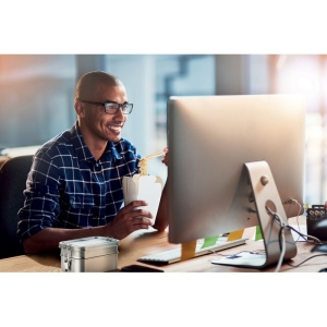 DOUBLE CHAN Pietų dėžutė su dviem skyriais ir tvirtais šoniniais užsegimais, 1200 ml