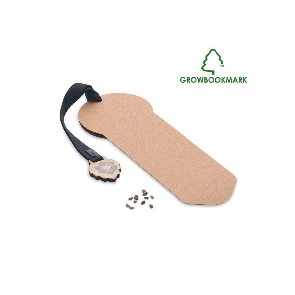 GROWBOOKMARK™ Ekologiškas knygų skirtukas su pušies sėklomis
