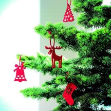ROUGE Kalėdinių pakabukų rinkinys