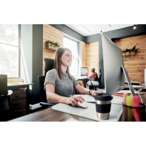 IRMUG Nerūdijančio plieno puodelis su silikoniniu dangteliu 350ml