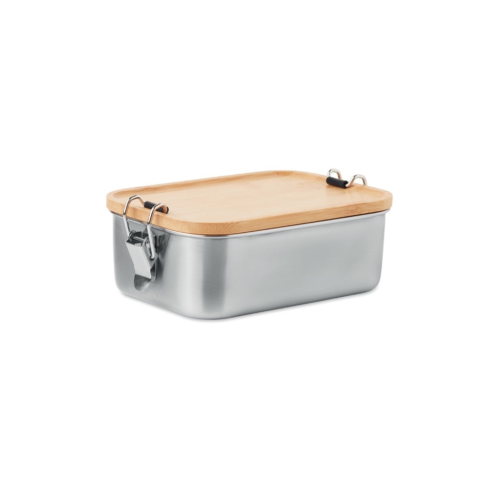 SONABOX Nerūdijančio plieno pietų dėžutė su bambuko dangteliu 750 ml