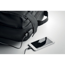 SINGAPORE Nešiojamojo kompiuterio kuprinė iš RPET poliesterio 16''