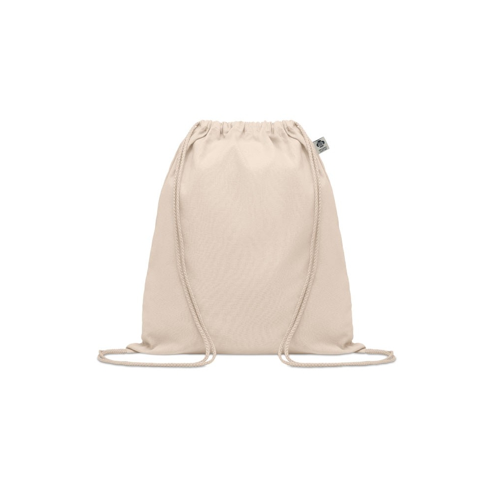 YUKI Užtraukiamas organinės medvilnės maišelis 140 g/m²