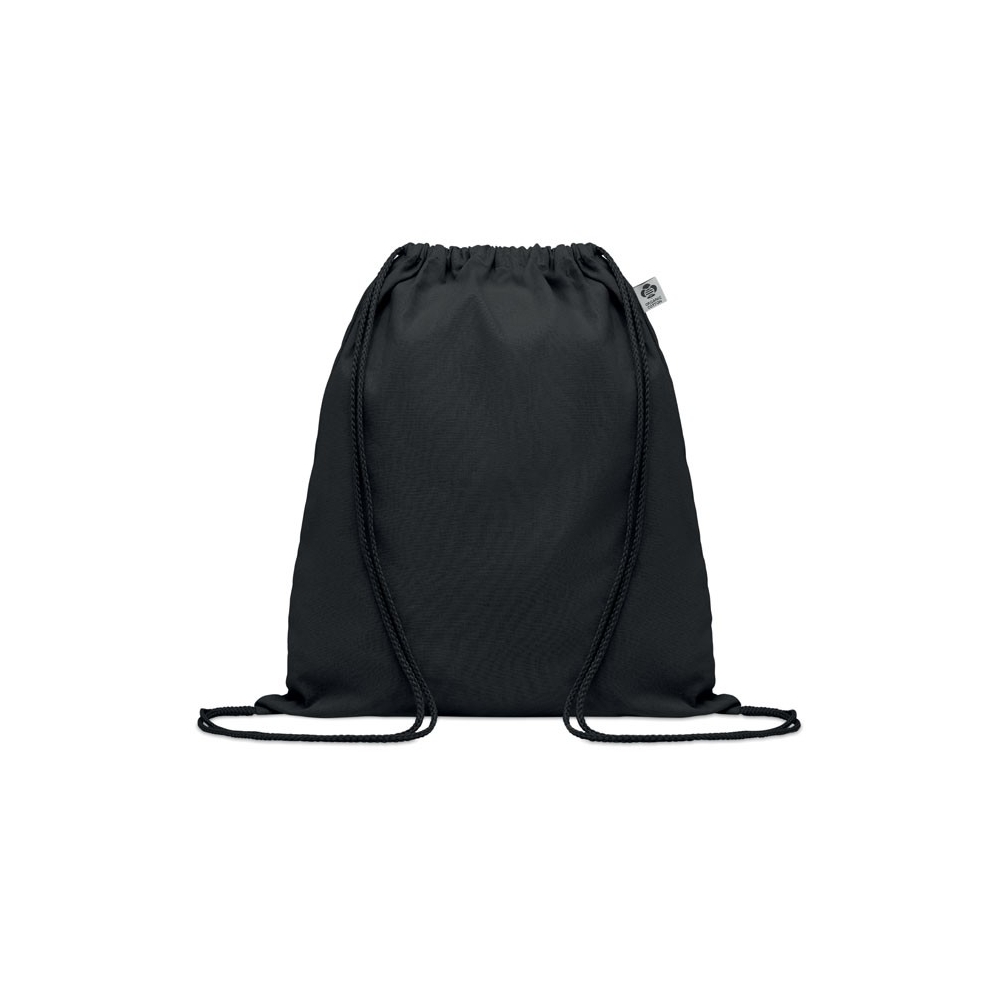 YUKI COLOUR Užtraukiamas organinės medvilnės maišelis 140 g/m²