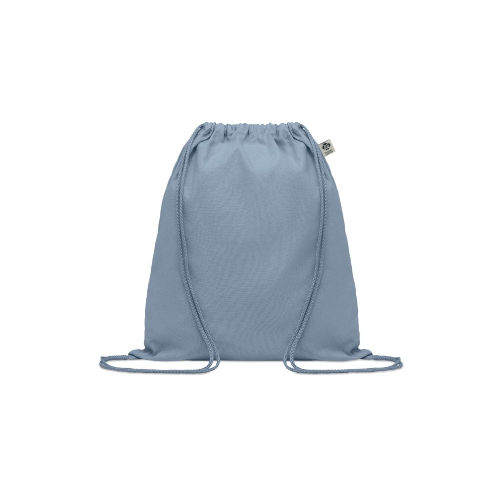 YUKI COLOUR Užtraukiamas organinės medvilnės maišelis 140 g/m²