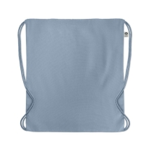 YUKI COLOUR Užtraukiamas organinės medvilnės maišelis 140 g/m²
