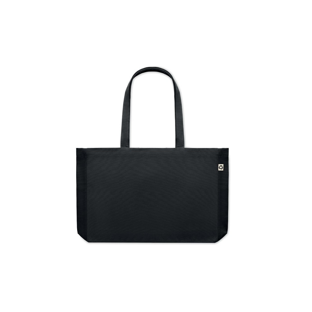 RESPECT COLOURED Perdirbtos drobės paplūdimio krepšys 280 g/m²