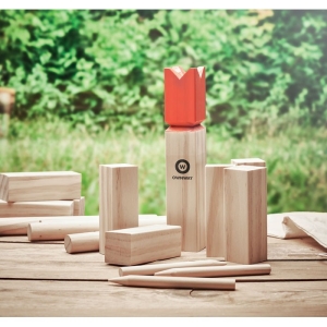 KING Edukacinis medinis smiginio žaidimas iš pušies