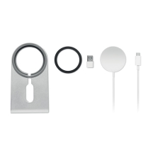 MELIS Magnetinis nešiojamas belaidis įkroviklis su telefono stovu