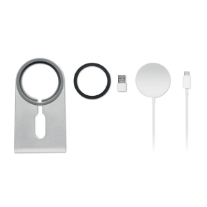 MELIS Magnetinis nešiojamas belaidis įkroviklis su telefono stovu