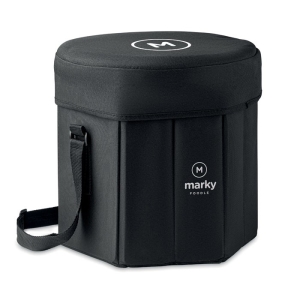 SEAT & DRINK Sulankstoma stalo kėdutė su įmontuotu šaltkrepšiu