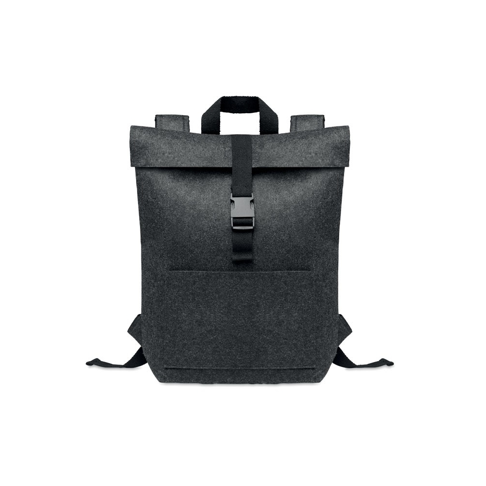 INDICO PACK RPET flisinė kuprinė su nešiojamojo kompiuterio skyriumi