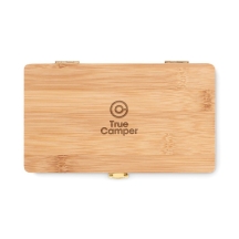 GALLAWAY Įrankių rinkinys bambuko dėžutėje (21 dalių)