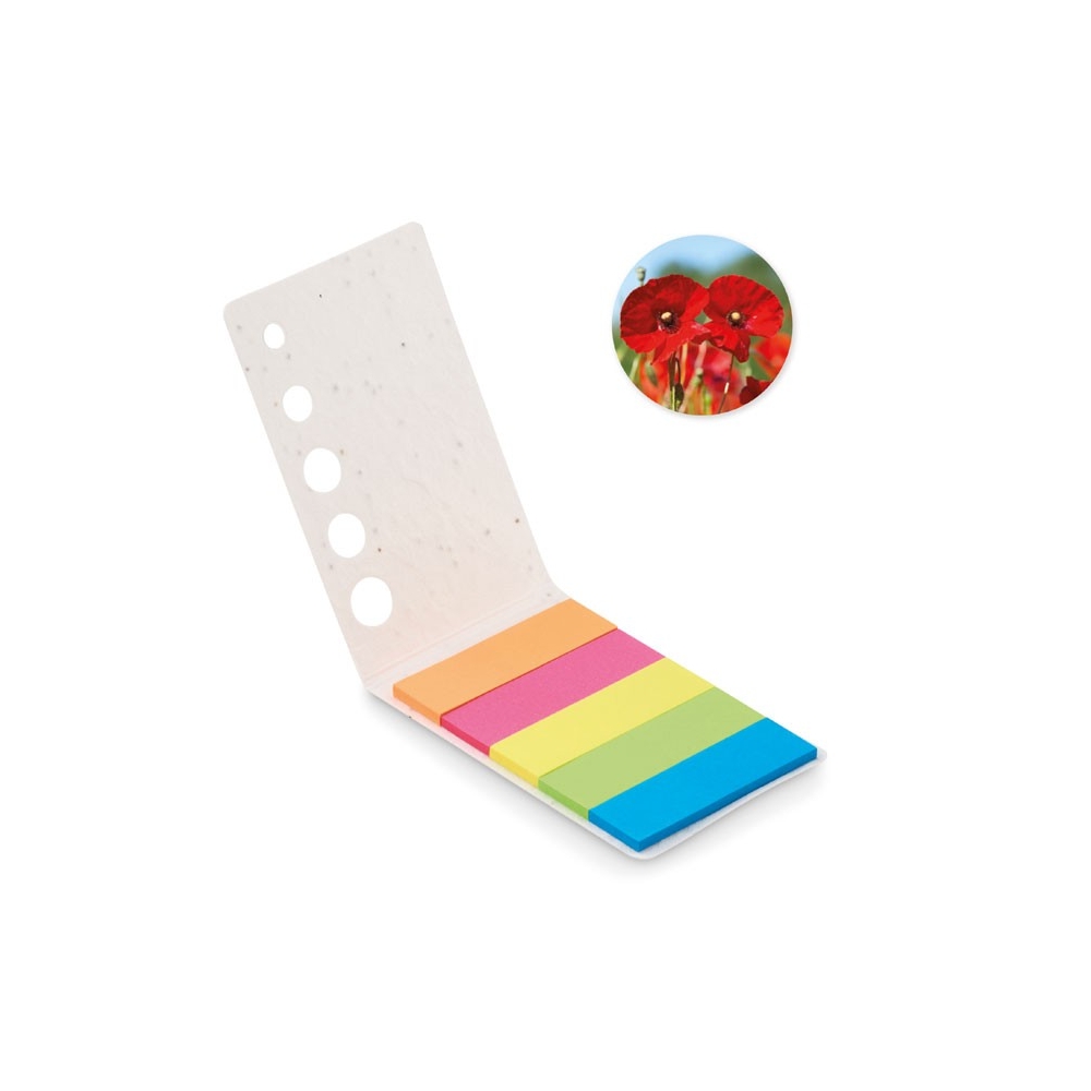 MEMO SEED Lipnių lapelių rinkinys su ekologišku popieriumi