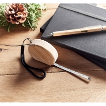 SOKUTAI Bambukinė matavimo juosta 2 m