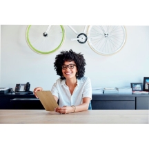 CLIPBO Bambukinis dokumentų segtuvas A4