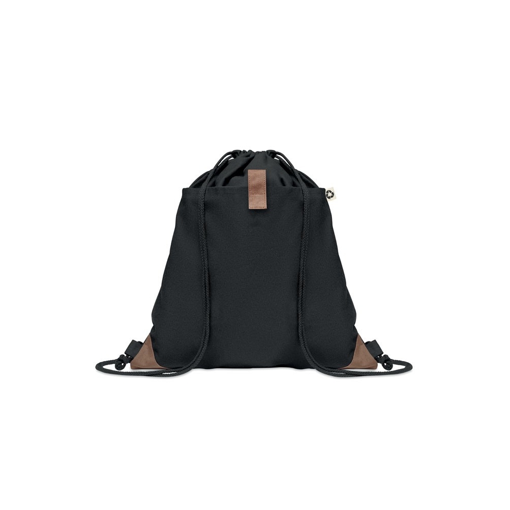 PANDA BAG Užtraukiamas maišelis iš perdirbtos medvilnės 220 g/m²