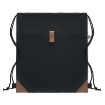 PANDA BAG Užtraukiamas maišelis iš perdirbtos medvilnės 220 g/m²