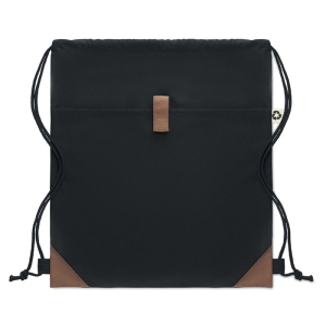 PANDA BAG Užtraukiamas maišelis iš perdirbtos medvilnės 220 g/m²
