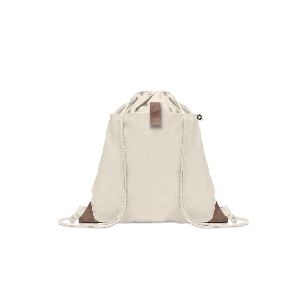PANDA BAG Užtraukiamas maišelis iš perdirbtos medvilnės 220 g/m²