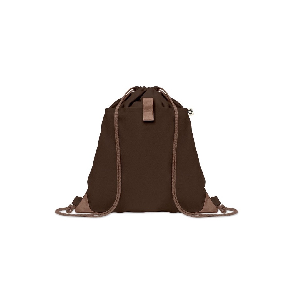 PANDA BAG Užtraukiamas maišelis iš perdirbtos medvilnės 220 g/m²