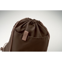 PANDA BAG Užtraukiamas maišelis iš perdirbtos medvilnės 220 g/m²