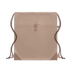 PANDA BAG Užtraukiamas maišelis iš perdirbtos medvilnės 220 g/m²