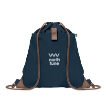 PANDA BAG Užtraukiamas maišelis iš perdirbtos medvilnės 220 g/m²