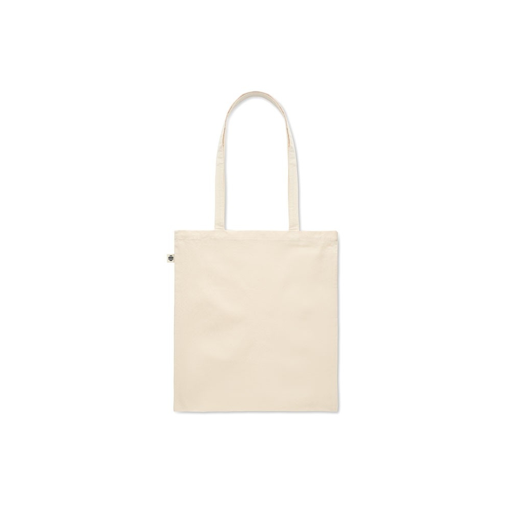 NUORO Organinės medvilnės pirkinių krepšys ilgomis rankenomis 180 g/m²