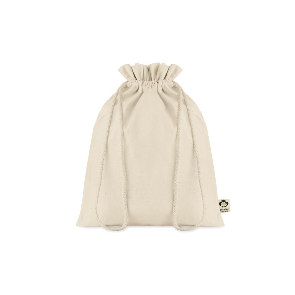 AMBER MEDIUM Vidutinio dydžio užrišamas dovanų maišelis 105 g/m²