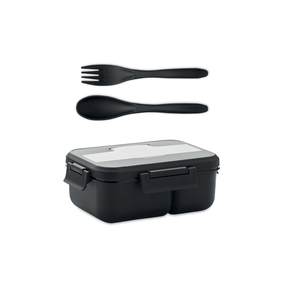 MAKAN Dviejų dalių pietų dėžutė su įrankiais 1000 ml