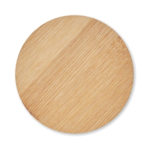 GIZA Vanilės kvapo augalinė vaško žvakė bambuko laikiklyje