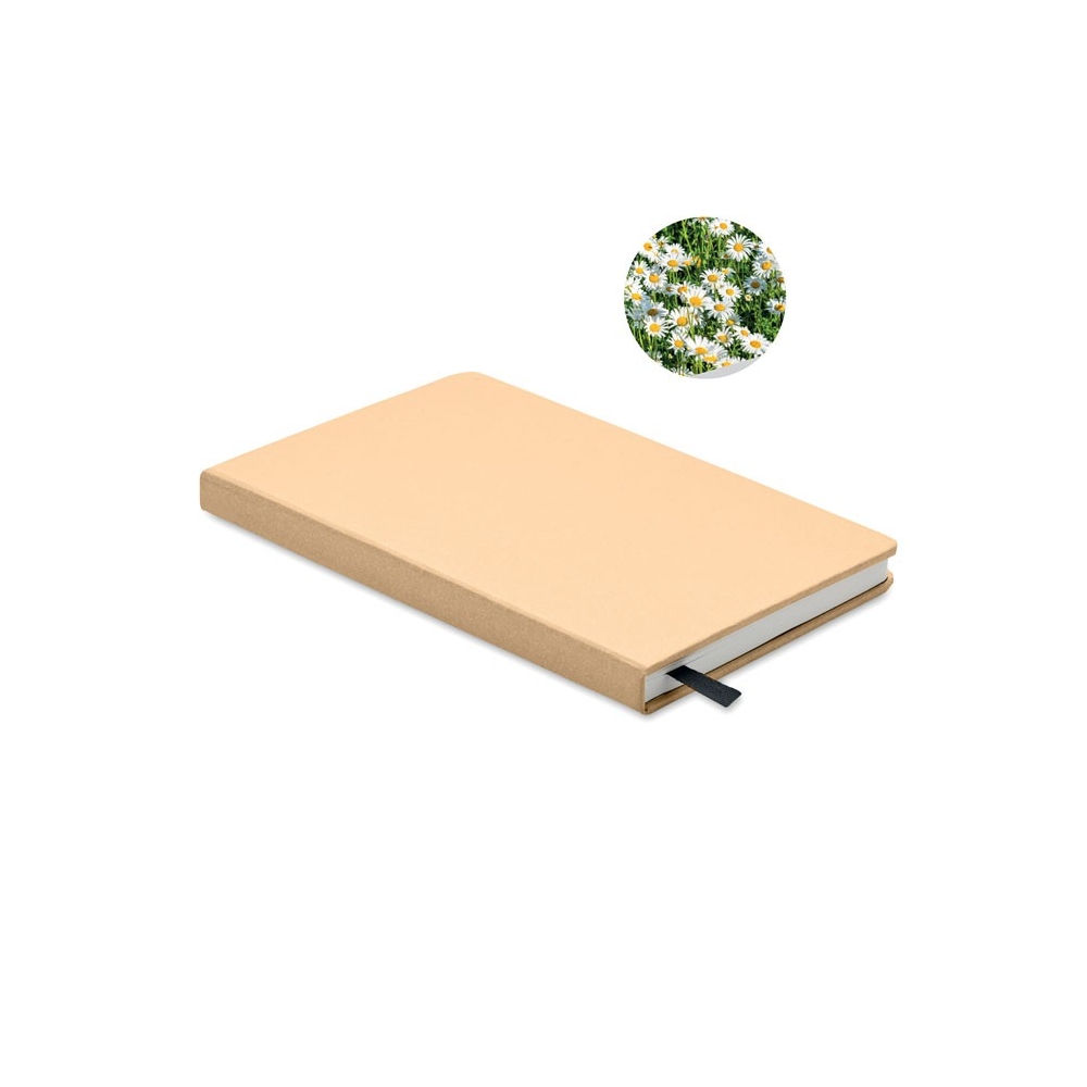 GROW A5 formato užrašų knygelė su sėklomis viduje