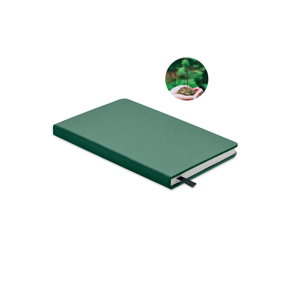 GROW A5 formato užrašų knygelė su sėklomis viduje